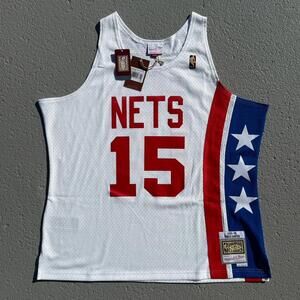 Men’s Mitchell & Ness NBA Swingman Jersey New Jersey Nets 2005 Vince Carter 2XL